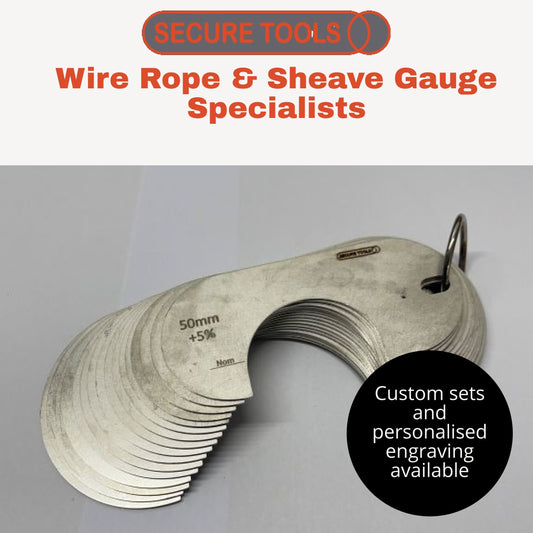 Elevating Precision: Secure Tools - The Premier UK Manufacturer of Stainless Steel Sheave Gauges